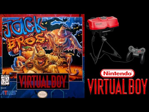 Jack Bros. – Virtual Boy Gameplay in 1080p (No Commentary) | Unique Action Puzzle Adventure!