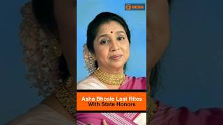 Asha Bhosle Last Rites With State Honors