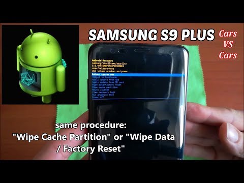 Samsung S9 Plus Wipe Cache Partition and Wipe Data/Factory Reset