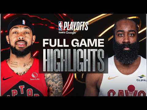 #5 RAPTORS at #4 CAVALIERS | FULL GAME 1 HIGHLIGHTS | April 18, 2026