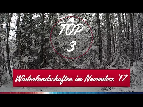 TOP 3 Winterlandschaften im Ötztal / November '17