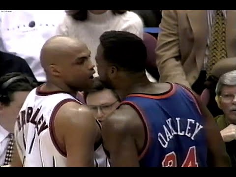 When Charles Barkley Destroyed Charles Oakley (Knicks @ Rockets January 1997)