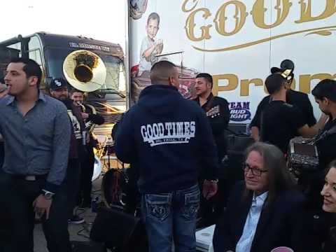 Omar Ruiz giving Goodtimes c.c a private concert