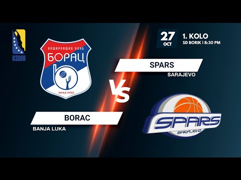 OKK Borac vs OKK Spars - 1. kolo - KSBIH - 2021/20222