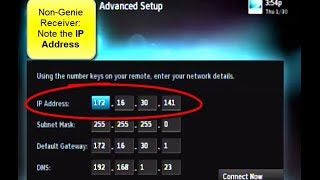 KVH - How to Find the IP Address on a DIRECTV Receiver