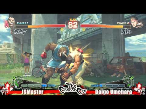 JSMaster vs Daigo Canada Cup 2010 SSF4 Exhibition #4