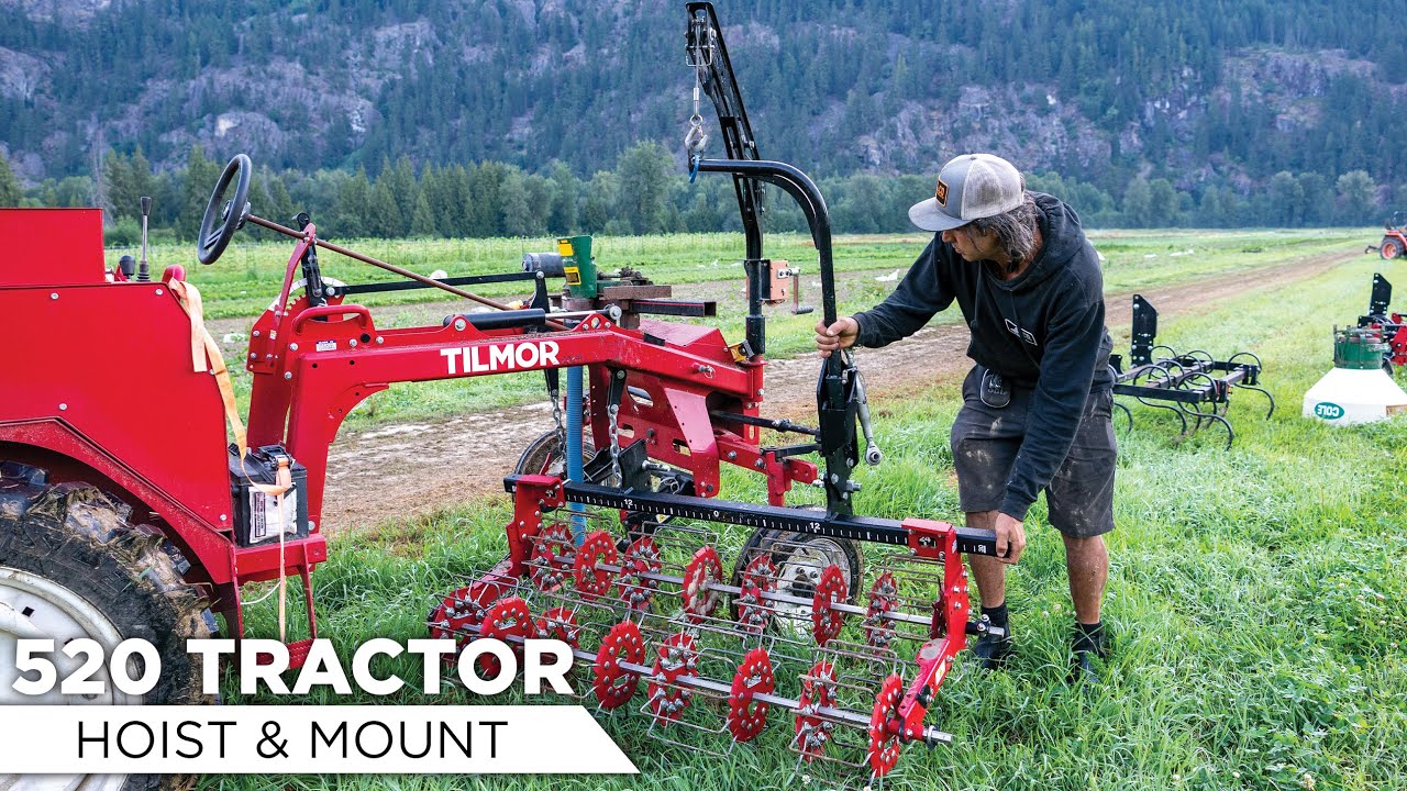 Tilmor 520 Tractor Feature Overview: Hoist and Mount System