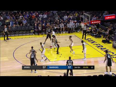 LaMarcus Aldridge Full Play 11/01/19 San Antonio Spurs vs Golden State Warriors | Smart Highlights