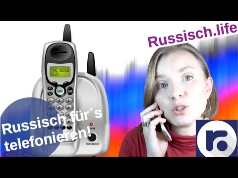 Russisch fürs telefonieren! [Video]