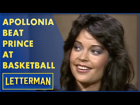 Apollonia Beat Prince One-On-One In Basketball | Letterman