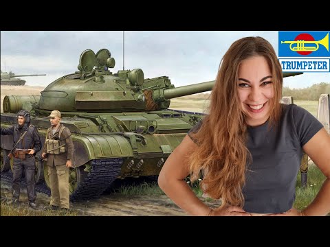 ТАНК Т-62М. 20 минут и ты научишься классно красить модели танков.