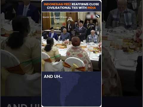 "I Have Indian DNA!" Indonesian President Reveals Genetic Test Results to PM Modi #shorts