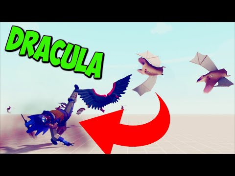 Halloween Unit! Dracula vs Every Faction- TABS MODS GAMEPLAY