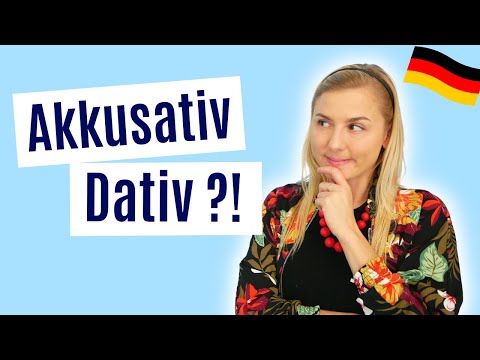 Grammatik einfach erklärt: Akkusativ- oder Dativobjekt? Deutsch B1-B2