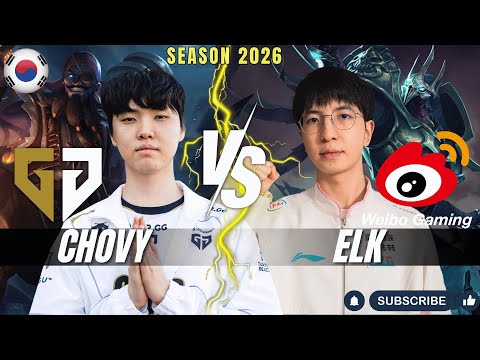 GEN Chovy RYZE vs WBG Elk AZIR Mid - Patch 26.2 KR Ranked | lolrec