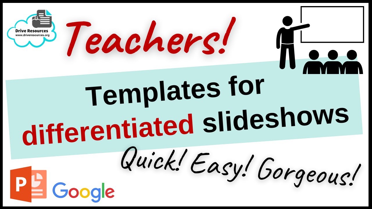 Easily Create Differentiated Lessons with this Customizable PowerPoint Template