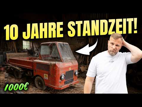 BLINDKAUF! Nach 10 JAHREN aus der Halle GEBORGEN! Erste PROBEFAHRT! Enrico konnte nicht NEIN sagen!