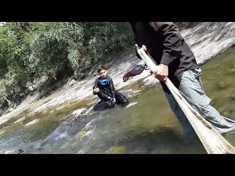 El mejor plan de vacaciones acampar y pescar con los niños, sorprendente en Alpujarra Tolima