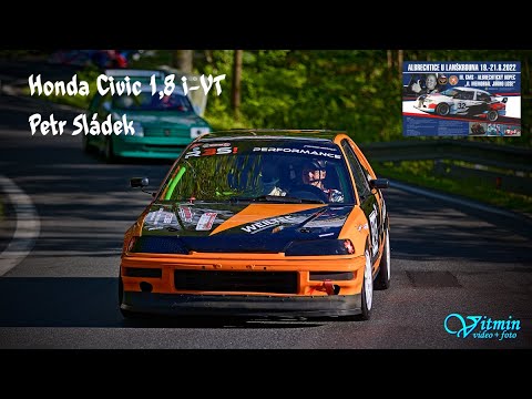 Petr Sládek - Honda Civic 1,8 i-VT - III. GMS Albrechtický kopec 2022 - Albrechtice u Lanškrouna