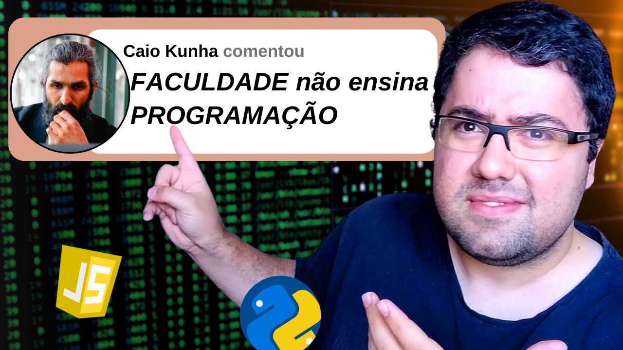 FACULDADE NÃO TE ENSINA PROGRAMAÇÃO!