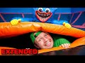Sneaking Into A Trampoline Park Overnight EXTENDED