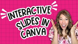 How to Create Interactive Drag-and-Drop Slides in Canva | Engaging Presentations for Teachers