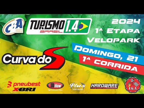 Turismo 1.4 BR RS etapa 1 corrida 3 e 4 - Velopark 21.04.2024