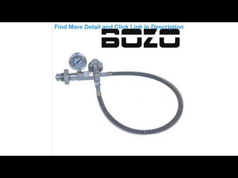 Best New Paintball Air Gun Airsoft PCP DIN Dive Cylinder Decanting / Equalising Pressure Hose+Press