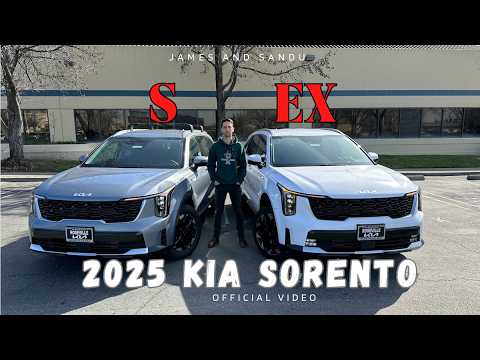 2025 Sorento EX vs 2025 Sorento S. What's different?