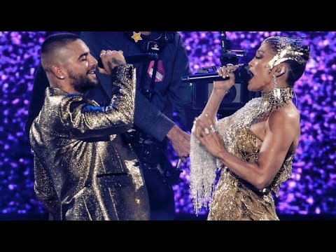 Jennifer Lopez & Maluma - No Me Ames (Madison Square Garden) [HD]