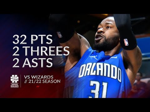 Terrence Ross 32 pts 2 threes 2 asts vs Wizards 21/22 season
