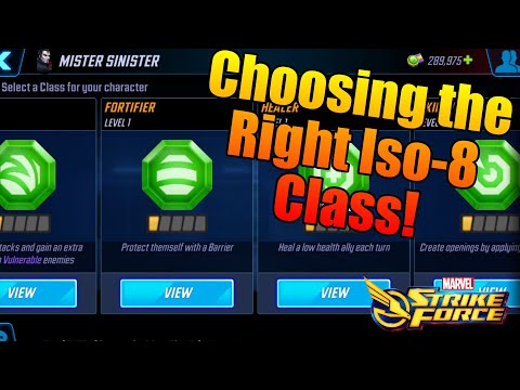 Choosing the Right Iso-8 Class! - MSF - Marvel Strike Force