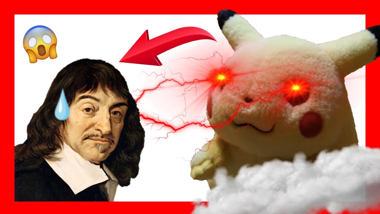 Pikachu DESTRUYE a DESCARTES 🤔► 7 OBJECIONES Brutales | Filosofía Moderna