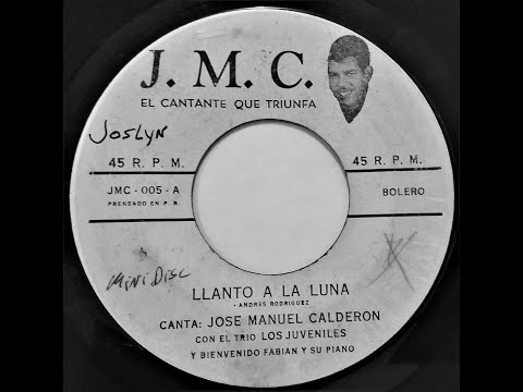 Llanto a la Luna,Jose Manuel Calderon  1962
