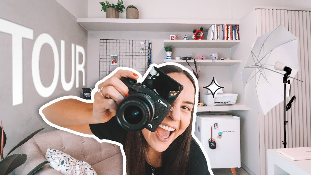 TOUR No Meu ESTÚDIO DE GRAVAÇÃO Em Casa: Funcional Para Gravar Vídeos! & Dicas Para Montar O Seu