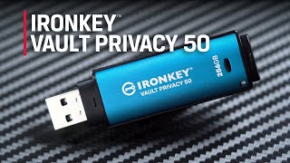 Kingston 256 GB IronKey Vault Privacy 50 (IKVP50/256GB) - відео 1