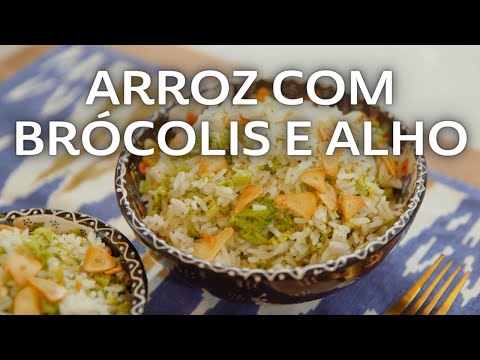 Restaurant-Style Rice with Broccoli and Garlic Recipe - Chef Felipe Caputo