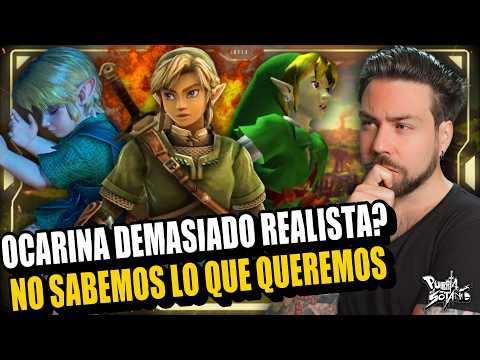 🔥Zelda Ocarina of Time es DEMASIADO REALISTA? Creo que NI LOS FANS SABEMOS LO QUE QUEREMOS...