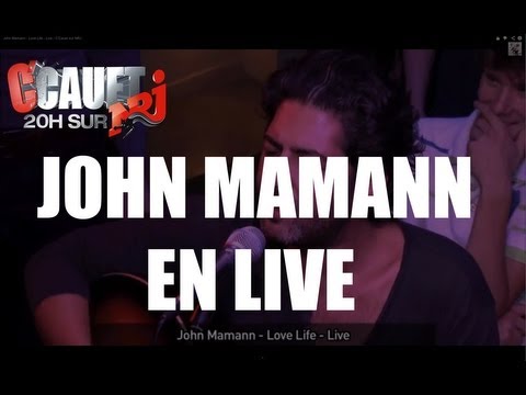 John Mamann - Love Life - Live - C'Cauet sur NRJ