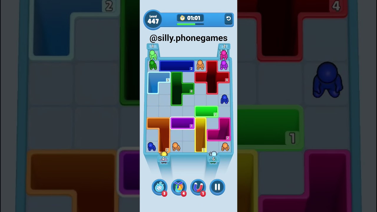 Drop Away Level 447 Walkthrough Solution