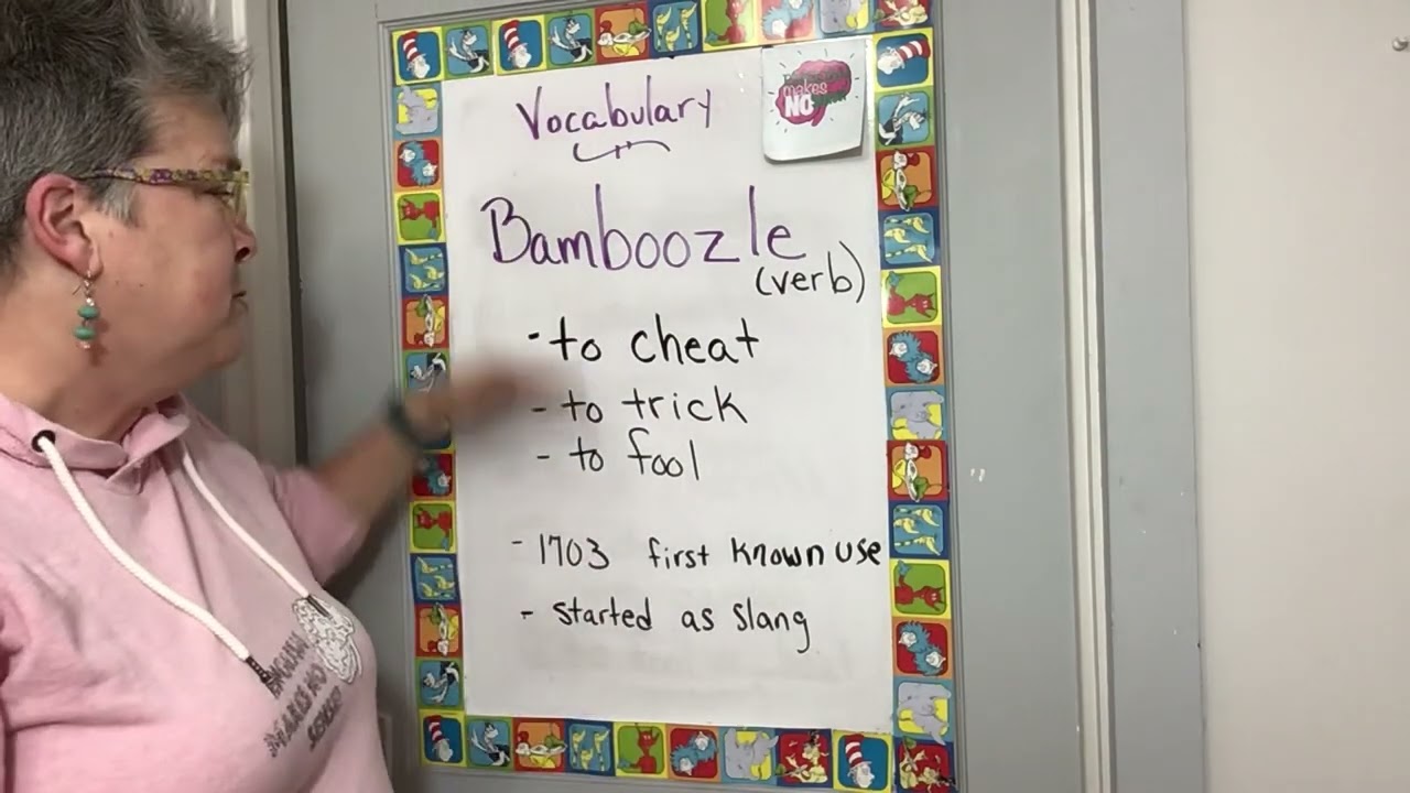 Is BAMBOOZLE really a word?