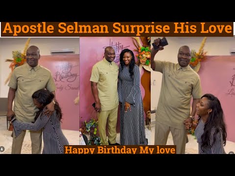 Apostle Joshua Selman Surprise His Love Sandra On Her Birthday “Happy Birthday My Love”