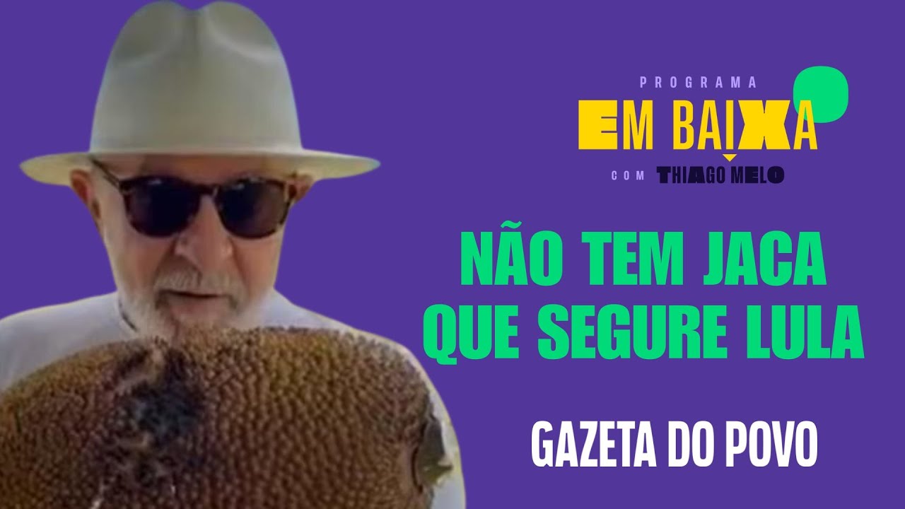 Não tem jaca que segure: Lula se empolga com Enem e quer virar sabidão da economia