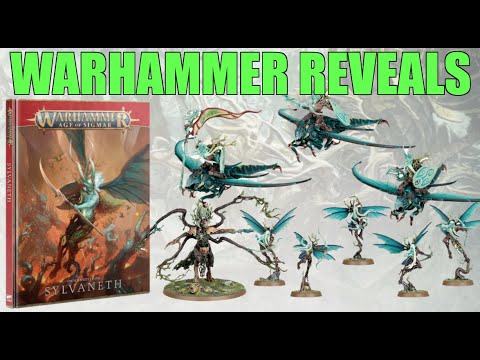STUNNING NEW MODELS... Warhammer Battletomes Sigmar Units Unveiled Sylvaneth Skaven Slaves Darkness