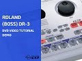 Roland (Boss) DR-3 DVD Video Tutorial Demo ...