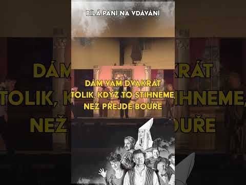 BÍLÁ PANÍ NA VDÁVÁNÍ - Dám vám dva krát tolik #humor #smich #sranda #zabava #divadlo #zounar