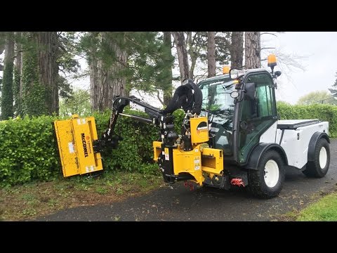 Multihog CX Tractor & McConnel Flail Arm