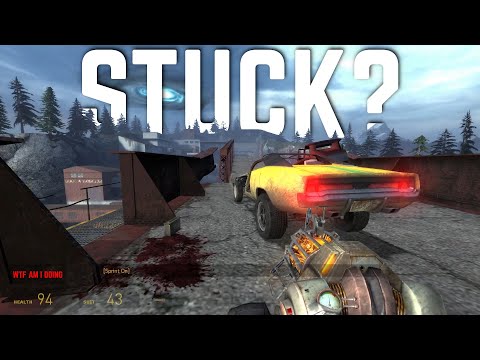 Stuck at Bridge with Car SOLUTION | Half-Life 2 Episode 2