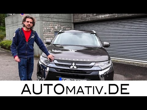 Mitsubishi Outlander Plug-In-Hybrid PHEV (2016) im Test - Fahrbericht