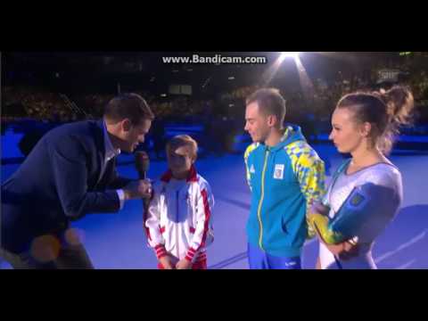 Swiss Cup 2016 Oleg Verniaiev, Angelina Kysla Interview